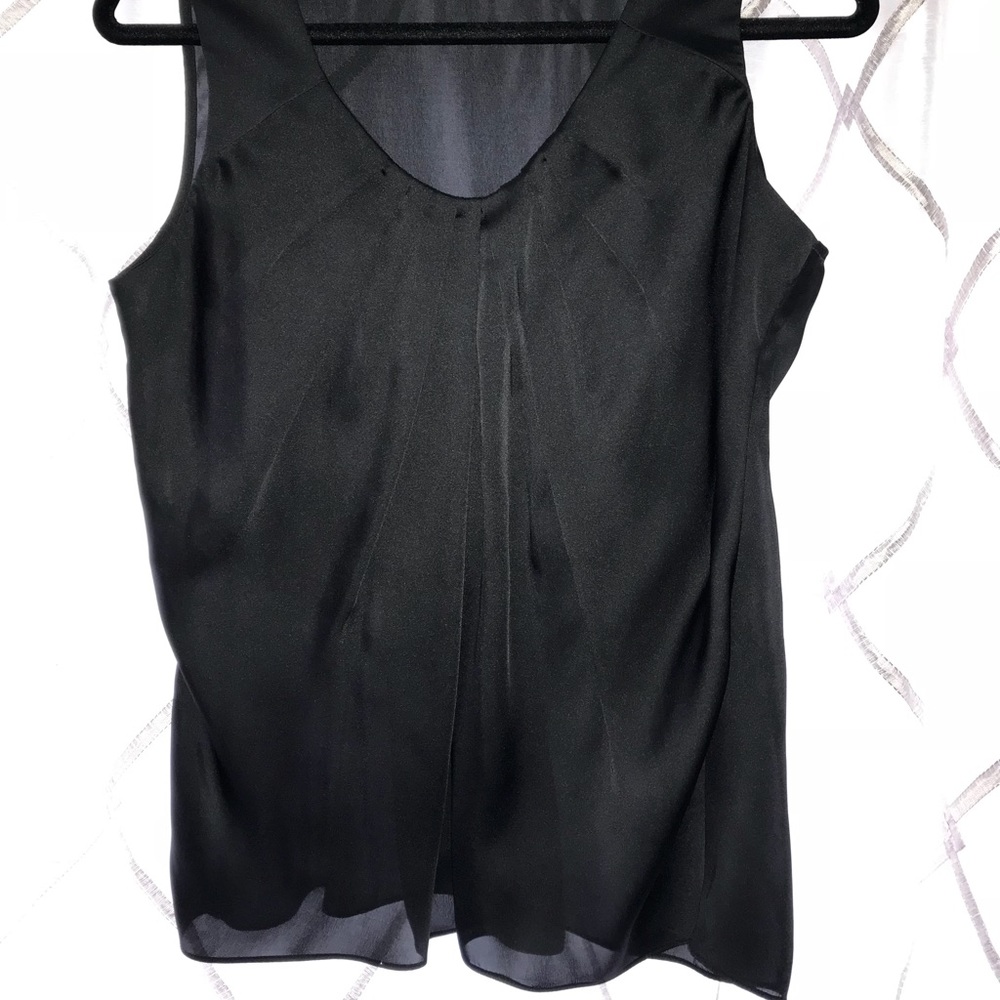Anne Klein black blouse